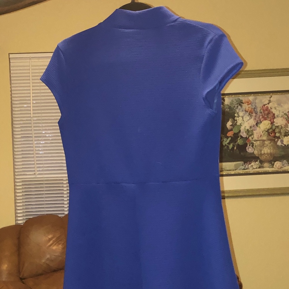 Blue dress